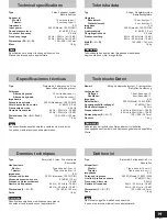 Предварительный просмотр 9 страницы Technics SB-HT140 Operating Instructions Manual