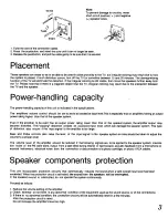 Предварительный просмотр 3 страницы Technics SB-LV310K Operating Instructions Manual