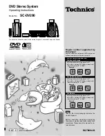 Technics SB-PC95 Operating Instructions Manual предпросмотр