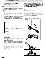 Preview for 4 page of Technics SB-PC95 Operating Instructions Manual