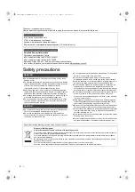 Предварительный просмотр 4 страницы Technics SB-R1 Owner'S Manual