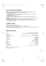 Preview for 123 page of Technics SB-R1 Owner'S Manual