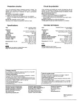 Предварительный просмотр 6 страницы Technics SB-TA410 Operating Instructions Manual