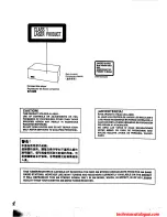 Preview for 3 page of Technics SC-CH505 Operating Instructions Manual