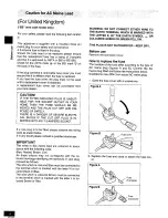 Preview for 4 page of Technics SC-DV170 Operating Instructions Manual