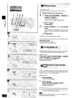 Preview for 12 page of Technics SC-DV170 Operating Instructions Manual