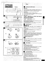 Preview for 15 page of Technics SC-DV170 Operating Instructions Manual