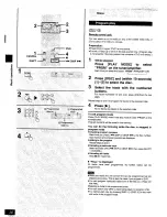 Preview for 20 page of Technics SC-DV170 Operating Instructions Manual