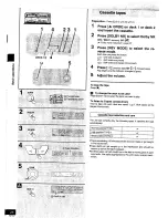 Preview for 26 page of Technics SC-DV170 Operating Instructions Manual