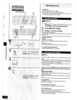 Preview for 40 page of Technics SC-DV170 Operating Instructions Manual