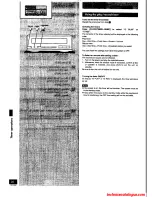 Preview for 28 page of Technics SC-HD301 Operating Instructions Manual