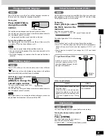 Предварительный просмотр 23 страницы Technics SC-HDV600 Operating Instructions Manual