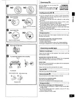 Preview for 15 page of Technics SC-S2350 Operating Instructions Manual