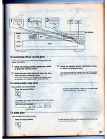 Preview for 31 page of Technics SD-s2300 Operating Instructions Manual