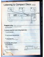 Preview for 36 page of Technics SD-s2300 Operating Instructions Manual