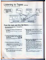 Preview for 52 page of Technics SD-s2300 Operating Instructions Manual