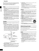 Предварительный просмотр 4 страницы Technics SD-S7218 Operating Instructions Manual