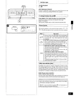 Предварительный просмотр 27 страницы Technics SD-S7218 Operating Instructions Manual