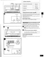 Preview for 21 page of Technics SD-S7258 Operating Instructions Manual