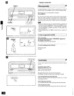 Preview for 28 page of Technics SD-S7258 Operating Instructions Manual