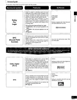 Preview for 5 page of Technics SD-S7325 Operating Instructions Manual