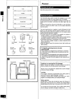 Предварительный просмотр 6 страницы Technics SD-S7325 Operating Instructions Manual