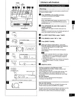 Preview for 17 page of Technics SD-S7325 Operating Instructions Manual