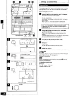 Preview for 20 page of Technics SD-S7325 Operating Instructions Manual