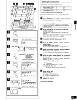 Preview for 29 page of Technics SD-S7325 Operating Instructions Manual