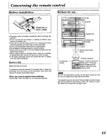 Preview for 13 page of Technics SD-S737 Operating Instructions Manual