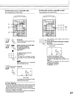 Preview for 27 page of Technics SD-S737 Operating Instructions Manual