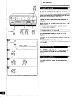 Preview for 20 page of Technics SF-DX7 Operating Instructions Manual