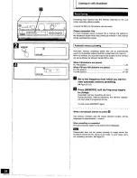 Preview for 24 page of Technics SF-DX7 Operating Instructions Manual