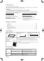 Preview for 12 page of Technics SH-1000R Operating Instructions Manual