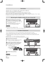 Preview for 18 page of Technics SH-1000R Operating Instructions Manual