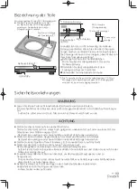 Preview for 29 page of Technics SH-1000R Operating Instructions Manual