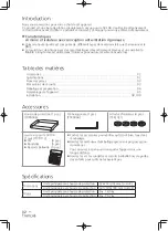 Preview for 36 page of Technics SH-1000R Operating Instructions Manual