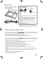 Preview for 93 page of Technics SH-1000R Operating Instructions Manual