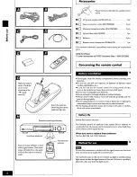 Preview for 4 page of Technics SH-AC300 Operating Instructions Manual