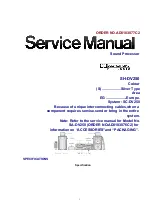 Предварительный просмотр 1 страницы Technics SH-DV250 Service Manual