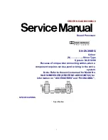 Предварительный просмотр 1 страницы Technics SH-DV290EG Service Manual