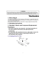 Предварительный просмотр 3 страницы Technics SH-DV290EG Service Manual