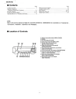 Preview for 2 page of Technics SH-EH750 Service Manual