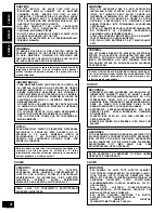 Preview for 4 page of Technics SH-EX1200 Operating Instructions Manual