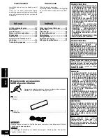 Preview for 36 page of Technics SH-EX1200 Operating Instructions Manual