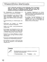 Preview for 12 page of Technics SH-MX1200 Operating Instructions Manual