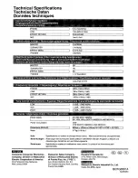 Preview for 28 page of Technics SH-MX1200 Operating Instructions Manual