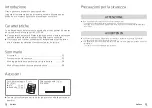 Preview for 22 page of Technics SH-TB10 Operating Instructions Manual