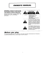 Preview for 3 page of Technics SK-KN500 Owner'S Manual