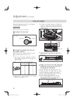 Preview for 16 page of Technics SL-100C Operating Instructions Manual